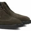 Turville - Elevator Ankle Boots In Suede Leather From 2.4 To 3.1 Inches -Guidomaggi Shop turville elevator shoes 1