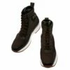 Uruguay - Elevator Sneakers In Leather/fabric Mix From 2.4 To 4 Inches -Guidomaggi Shop uruguay elevator sneakers
